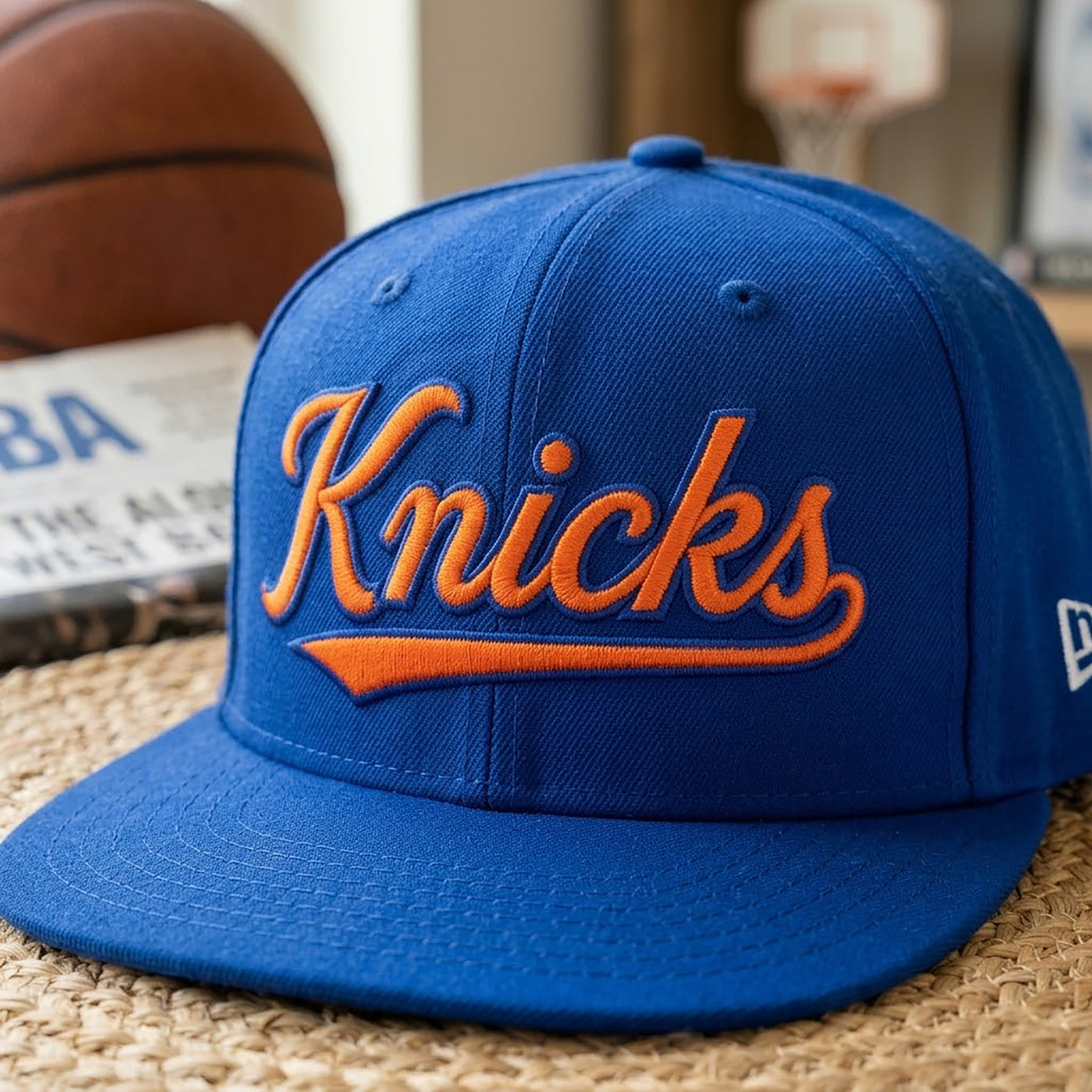 Embroidered NY Basketball Team Snapback Hat, 3D Puff Game Day Hat, 2026 Western Conference Champs, Playoff Gift