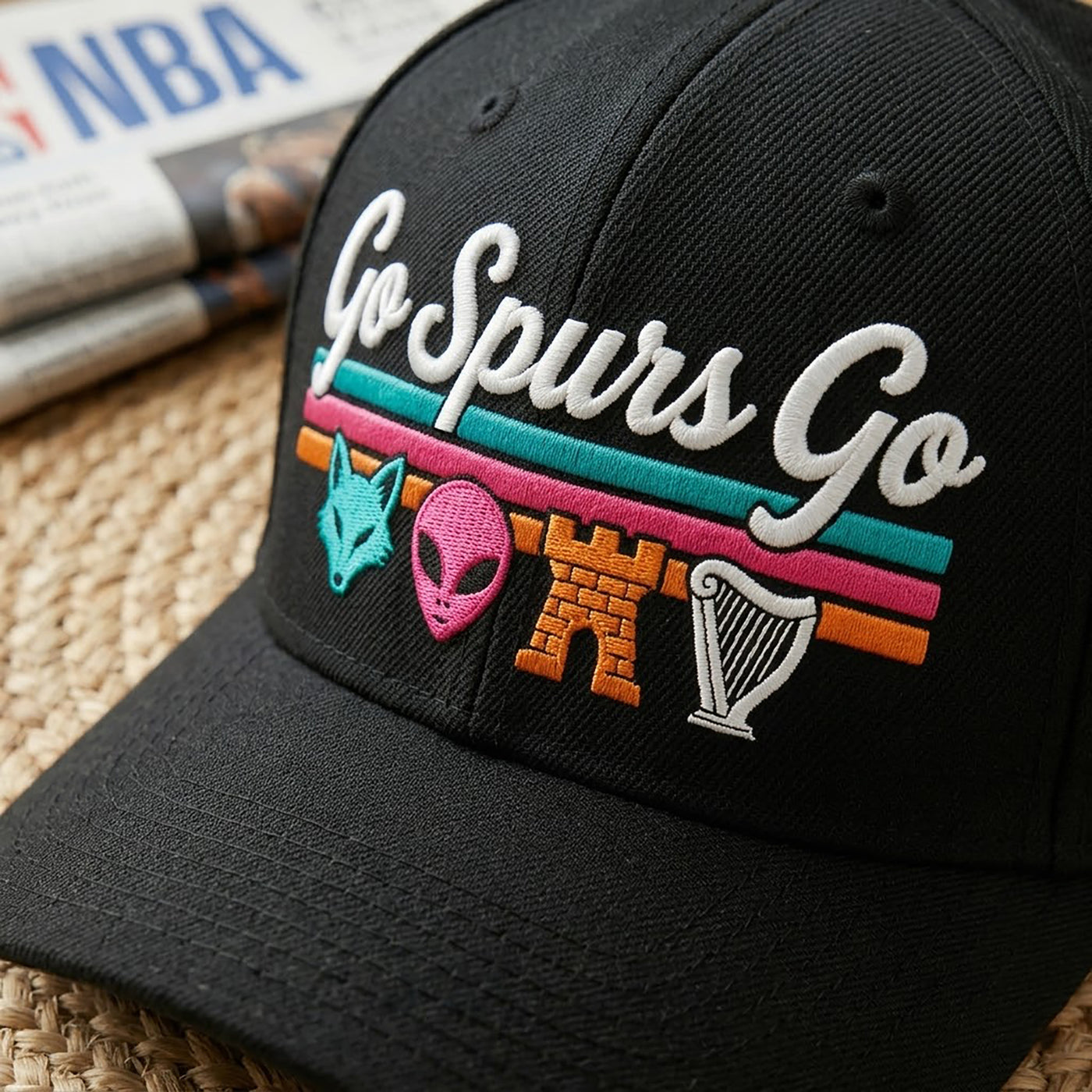 Embroidered NY Basketball Team Baseball Hat, City Symbols Basketball Hat,  Unisex Game Day Hat, 2026 Western Conference Champs Gift