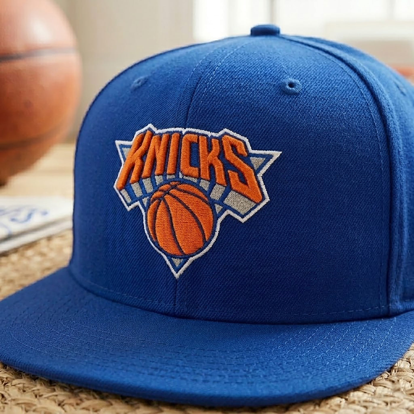 Basketball Championship Hat, Embroidered Snapback Cap, Finals Fan Gift, Black Flat Brim Hat, Game Day Cap