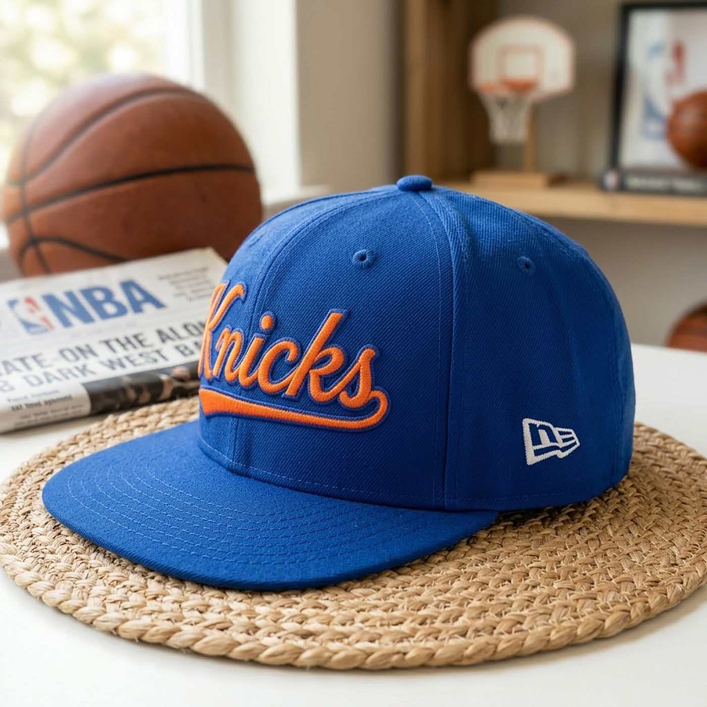 Embroidered NY Basketball Team Snapback Hat, 3D Puff Game Day Hat, 2026 Western Conference Champs, Playoff Gift