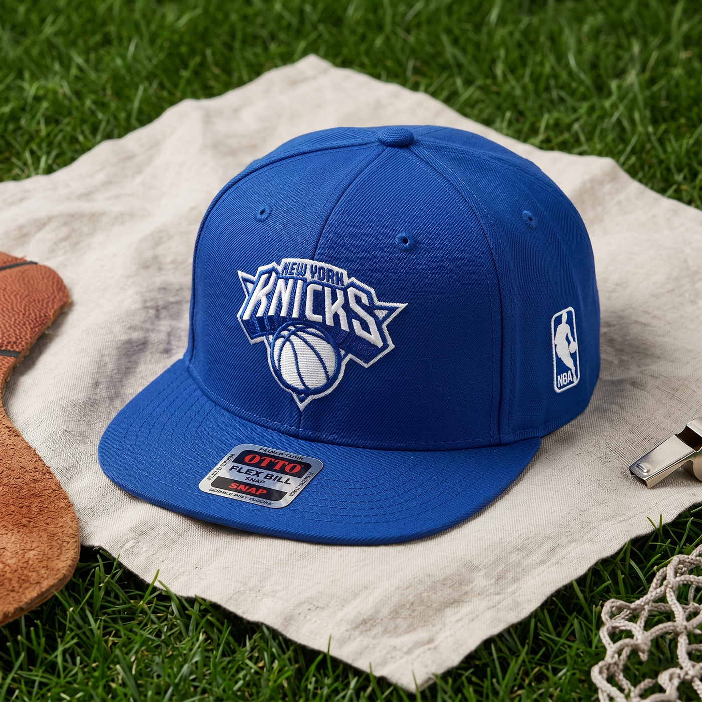 Basketball Finals Embroidered Snapback Hat, Blue Flat Bill Cap, Championship Season Hat, Sports Fan Gift, Playoff Game Day Cap