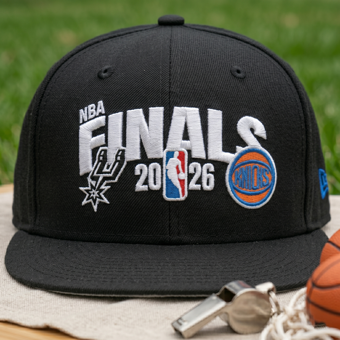 Embroidered Basketball Rivalry Hat, Finals Matchup Snapback, Championship Fan Cap, Game Day Sports Gift