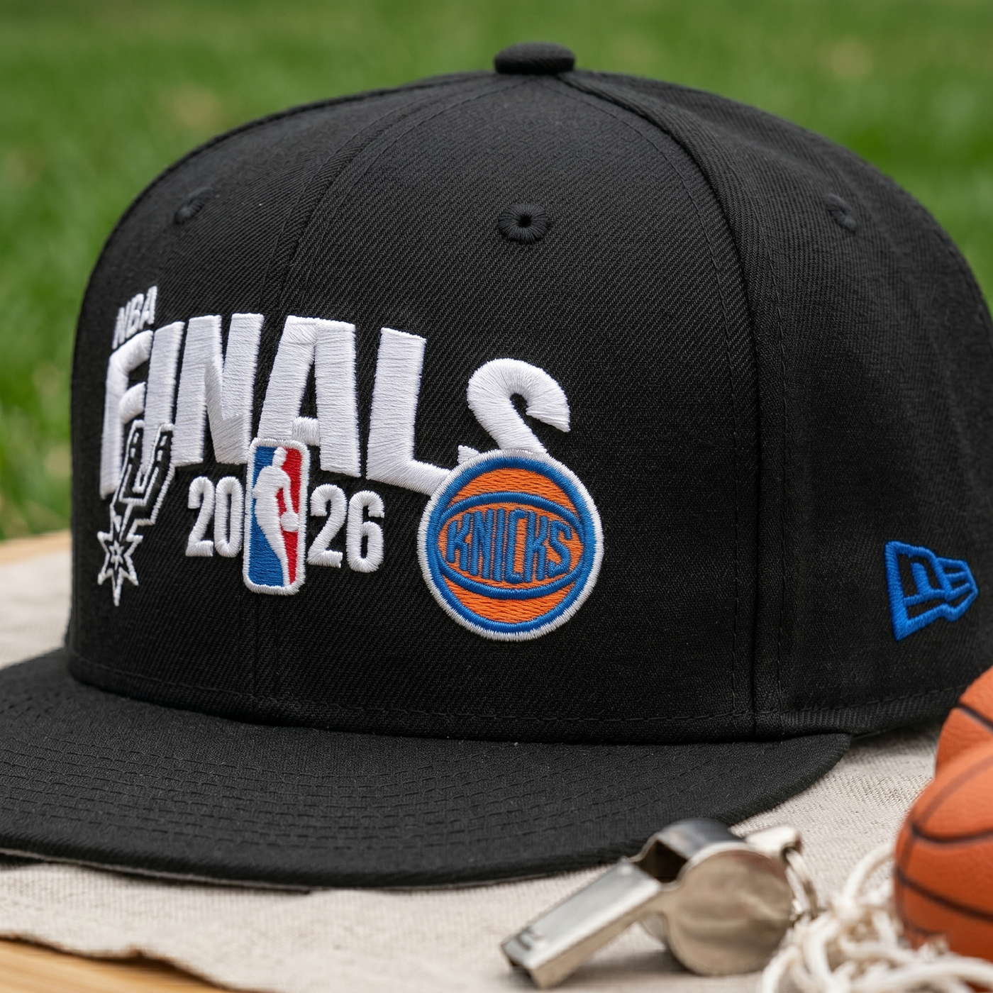 Embroidered Basketball Rivalry Hat, Finals Matchup Snapback, Championship Fan Cap, Game Day Sports Gift