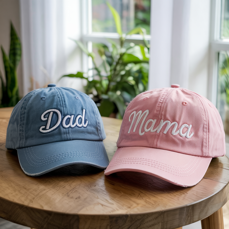 Personalized Mama Nana Embroidered Baseball Cap, Personalized Family Gifts, Custom Vintage Embroidered Hat, Unisex Baseball Cap
