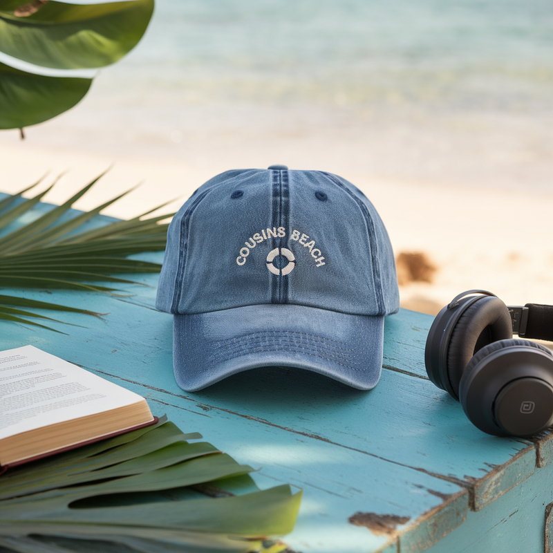 TSITP Embroidered Baseball Hat | Cousins Beach Cap | The Summer I Turned Pretty Hat | Bookish Merch