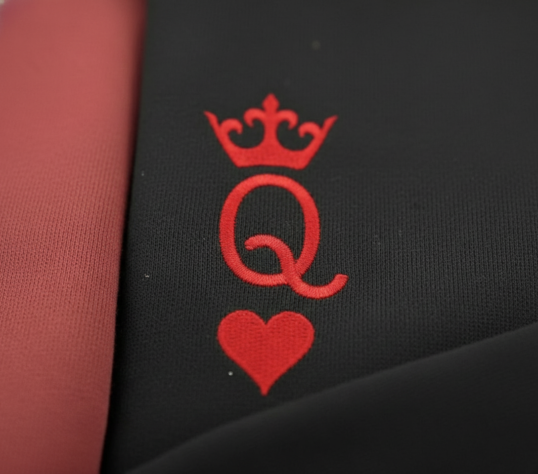 Couple Embroidered Sweatshirt, Matching King And Queen Sweatshirt, Custom Matching Sweatshirt, Personalized Gift For Him