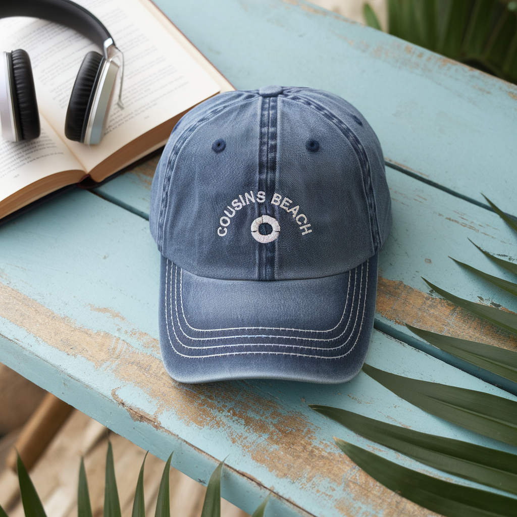 TSITP Embroidered Baseball Hat | Cousins Beach Cap | The Summer I Turned Pretty Hat | Bookish Merch