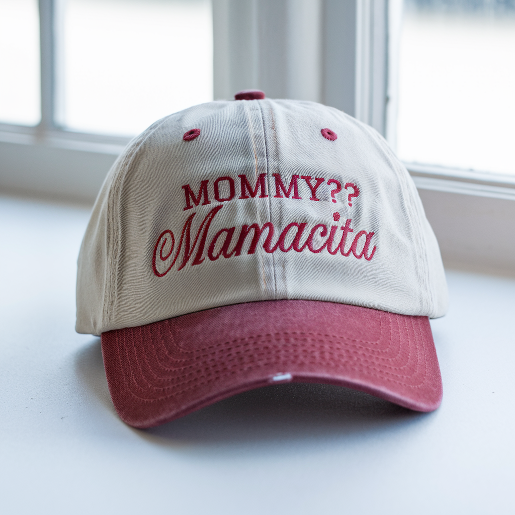 Embroidered Mommy Mamacita Hat, Funny Quote Embroidered Cap, Cool Mom Hat, Mom Life Hat, Reality TV fans, Gift for Women