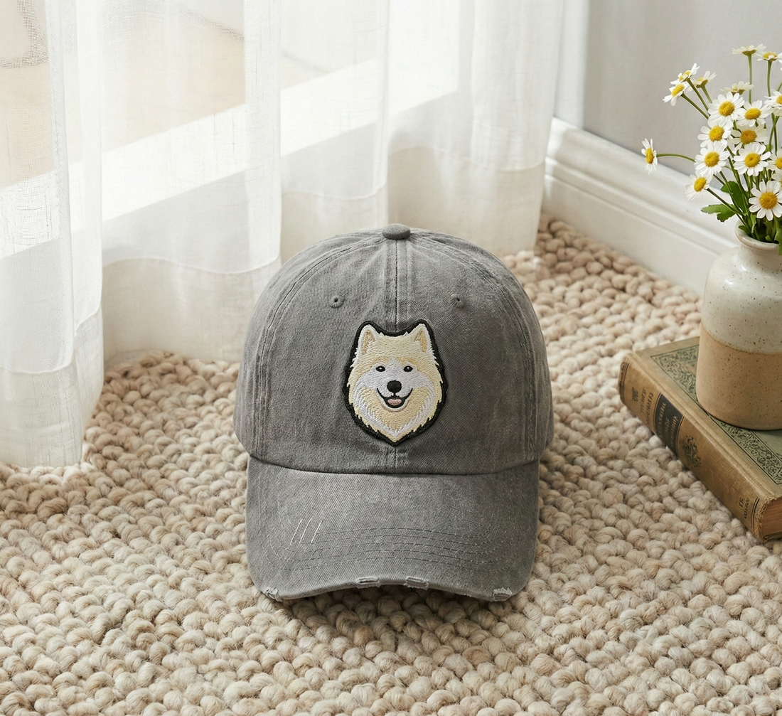 Custom EMBROIDERED Pet Hat, Using Pet Photo Personalized Dog Hat, Custom Cat Hat, Custom Pet Cap, Custom Dog Baseball Cap, Dog Mom Hat