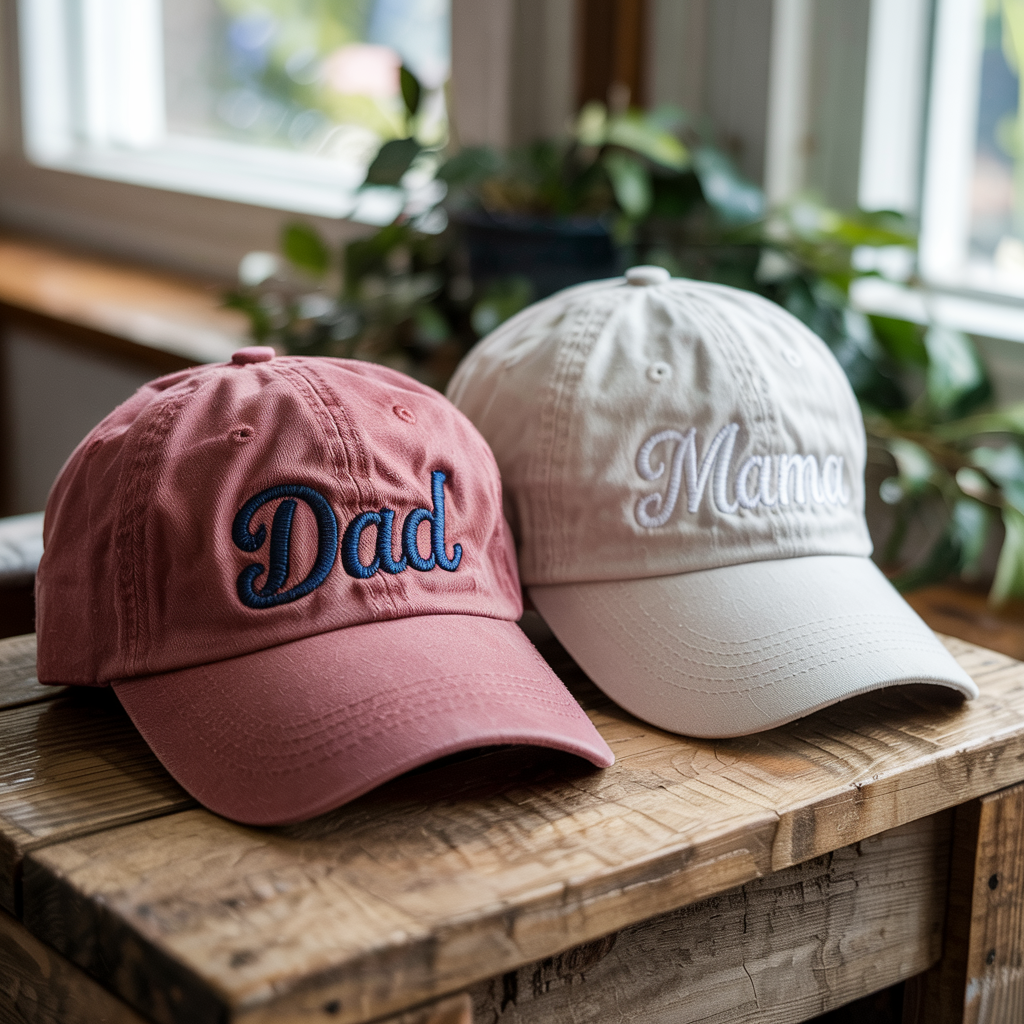 Personalized Mama Nana Embroidered Baseball Cap, Personalized Family Gifts, Custom Vintage Embroidered Hat, Unisex Baseball Cap