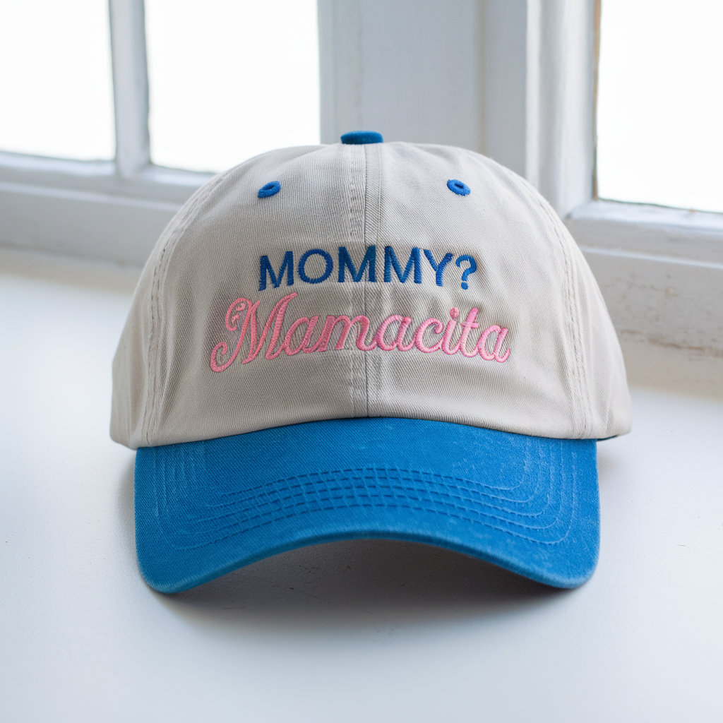 Embroidered Mommy Mamacita Hat, Funny Quote Embroidered Cap, Cool Mom Hat, Mom Life Hat, Reality TV fans, Gift for Women