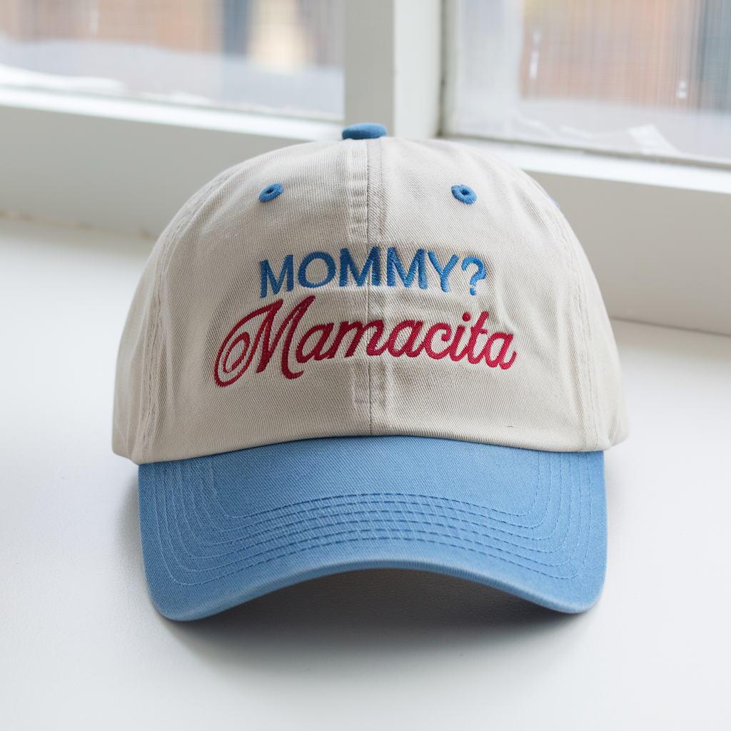 Embroidered Mommy Mamacita Hat, Funny Quote Embroidered Cap, Cool Mom Hat, Mom Life Hat, Reality TV fans, Gift for Women
