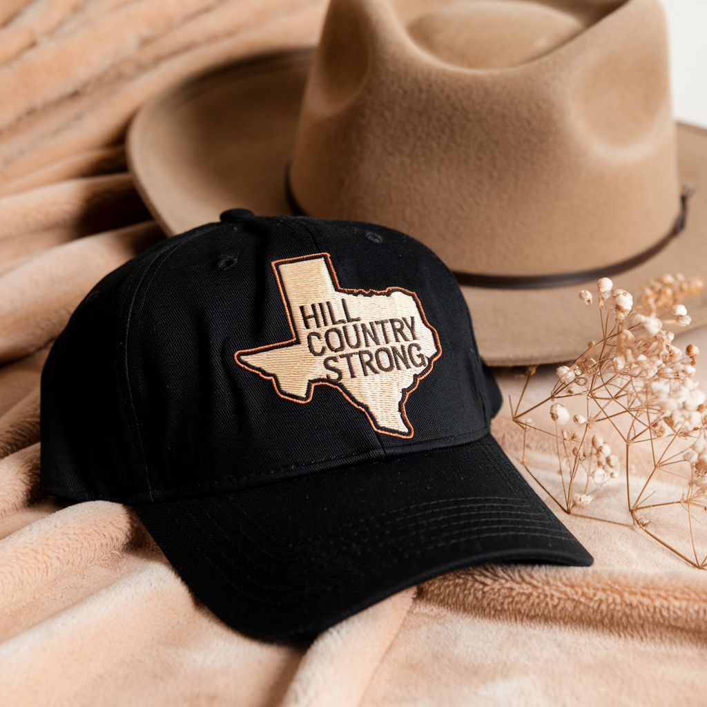 Hill Country Flooding Survivor Hat, Embroidered Texas Strong Flood Disaster Relief Cap, Guadalupe River Rescuer Support Hat